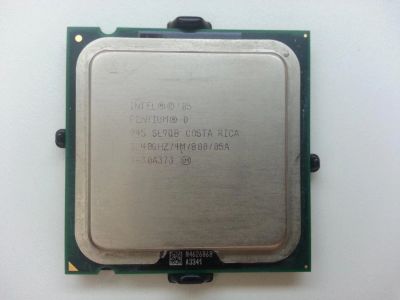 Лот: 4017886. Фото: 1. Процессор Intel Pentium D 945... Процессоры