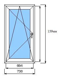 Лот: 16223403. Фото: 1. окно ПВХ REHAU. Окна, балконы