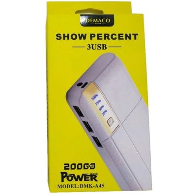 Лот: 16823559. Фото: 1. Внешний аккумулятор 20000 mAh... Внешние, портативные аккумуляторы для смартфонов (Power bank)