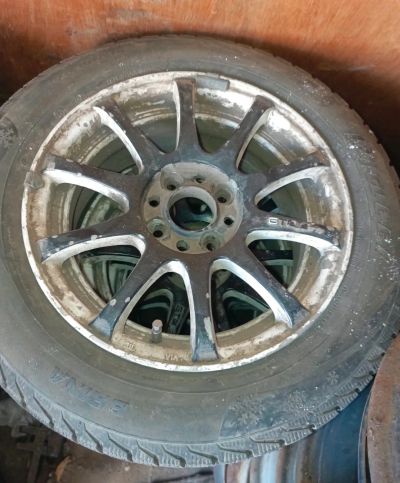 Лот: 25639994. Фото: 1. Диски r14 4:98 gtr + шины. Диски