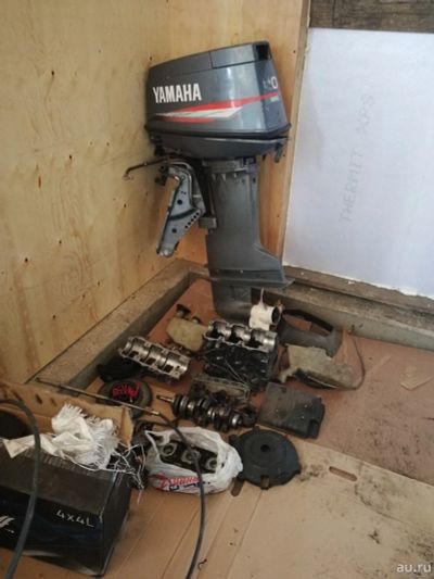 Лот: 15315094. Фото: 1. Лодочный мотор yamaha 40v 50h... Запчасти для лодок, катеров, лодочных моторов