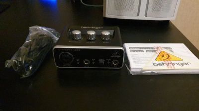 Лот: 20250390. Фото: 1. Внешняя звуковая карта behringer... Звуковые карты