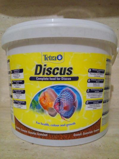 Лот: 6946629. Фото: 1. Tetra Discus (1 литр). Корма