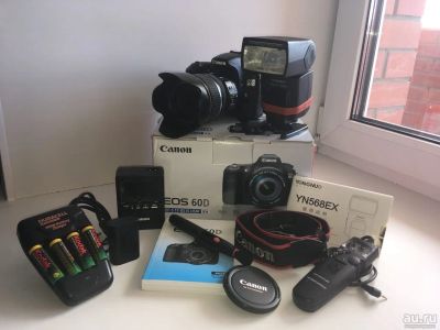 Лот: 14837781. Фото: 1. Canon 60D. Цифровые зеркальные