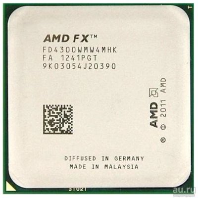 Лот: 17908740. Фото: 1. Процессор AMD FX 4300 (3800-4000... Процессоры