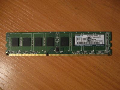 Лот: 5159759. Фото: 1. DDR3 8GB Kingmax (PC3-12800, 1600Mhz... Оперативная память