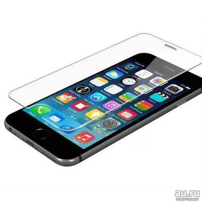 Лот: 7930066. Фото: 1. Защитное стекло на Iphone 6/6S... Дисплеи, дисплейные модули, тачскрины