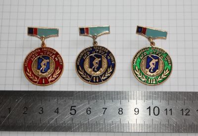 Лот: 25742573. Фото: 1. РЕДкость! Полный Набор значков... Сувенирные