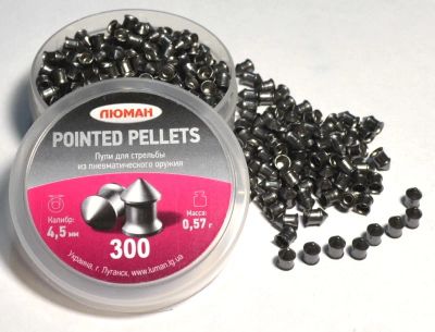Лот: 7550852. Фото: 1. Пули "Люман" Pointed Pellets 0... Аксессуары, запчасти