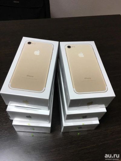 Лот: 9544697. Фото: 1. Телефон Apple iPhone 7 32 Gold... Смартфоны