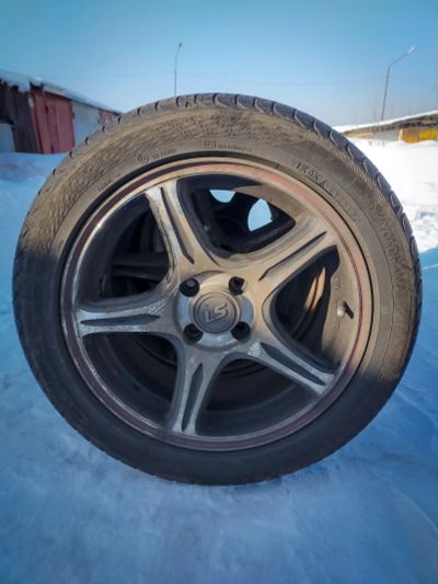 Лот: 15512670. Фото: 1. Комплект летних колёс 195х50х15. Шины на дисках