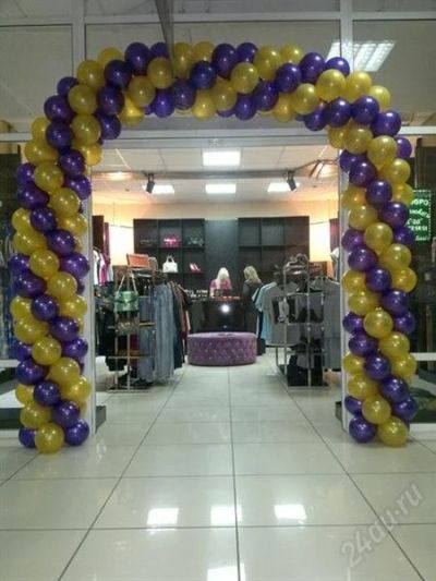 Лот: 2877027. Фото: 1. Гирлянда из воздушных шаров. Другое (ручная работа)