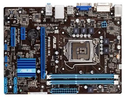 Лот: 5340044. Фото: 1. ASUS P8H61-MX soc. 1155. Материнские платы