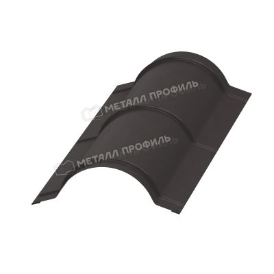 Лот: 24021496. Фото: 1. Планка конька круглого R110х2000... Кровельные материалы