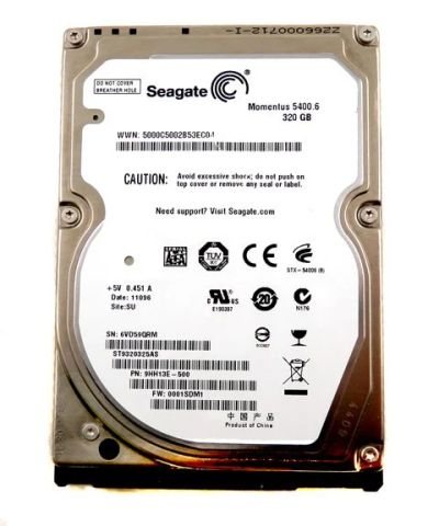 Лот: 4828769. Фото: 1. Ноутбучный жесткий диск Seagate... Жёсткие диски (HDD)