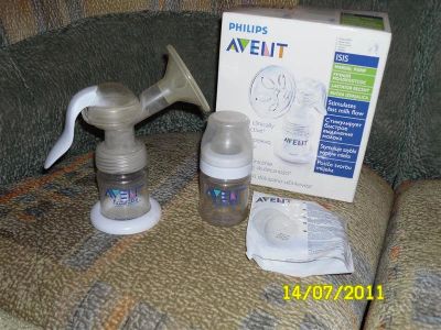 Лот: 1068718. Фото: 1. Ручной молокоотсос Philips AVENT. Всё для кормления
