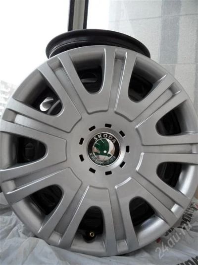 Лот: 1822250. Фото: 1. Оригинальные диски «Skoda» 4 шт... Диски