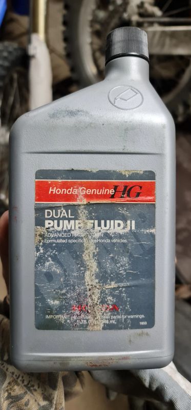 Лот: 18955909. Фото: 1. Масло dual pump fluid. Масла, жидкости