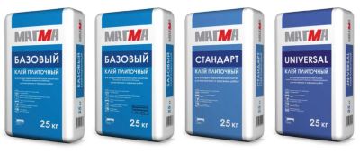Лот: 6852617. Фото: 1. Клей для кафеля Базовый 25 кг... Смеси, шпатлевки, цемент