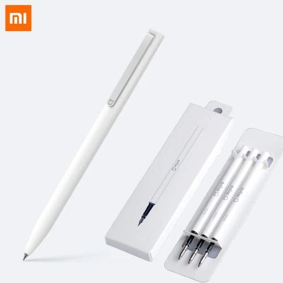 Лот: 10725467. Фото: 1. Ручка Xiaomi Mijia + 3 сменных... Ручки, карандаши, маркеры