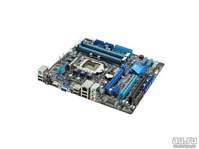 Лот: 12999938. Фото: 1. Материнская плата ASUS P8H67 без... Комплекты запчастей
