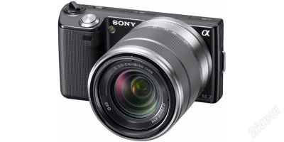 Лот: 2408236. Фото: 1. Sony Nex-5 + Kit 18-55 мм. Цифровые беззеркальные со сменной оптикой