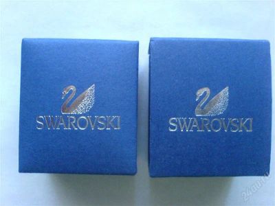 Лот: 1902962. Фото: 1. Серьги Swarovski "Bella clear... Серьги, каффы