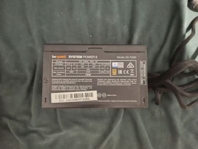 Лот: 25366066. Фото: 1. Блок питания be quiet! 700. Корпуса, блоки питания