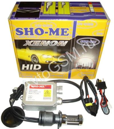 Лот: 15217899. Фото: 1. Комплект ксенон Sho-me лампа H1... Детали тюнинга