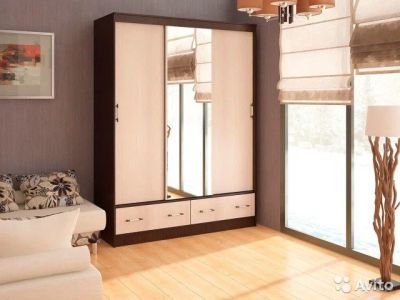 Лот: 9030939. Фото: 1. Шкаф-купе "Модерн 2" ширина 1650... Шкафы, шкафы-купе