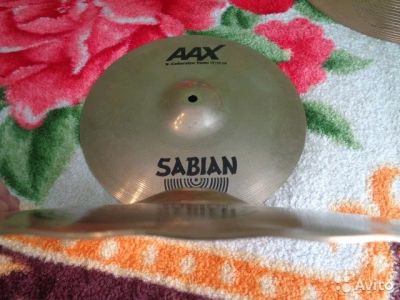 Лот: 10275845. Фото: 1. Райд Sabian b8 20d и хэт Sabian... Ударные