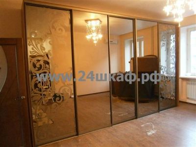 Лот: 3310334. Фото: 1. Встроенный шкаф-купе цвет ноче... Шкафы, шкафы-купе