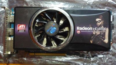 Лот: 2857991. Фото: 1. Sapphire HD 4890 1GB 256 DDR5... Видеокарты