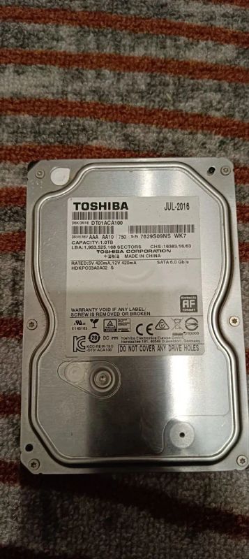 Лот: 24909102. Фото: 1. HDD. Жёсткие диски (HDD)