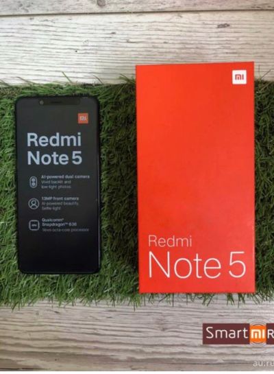 Лот: 12478506. Фото: 1. Смартфон Xiaomi Redmi Note 5 32GB... Смартфоны