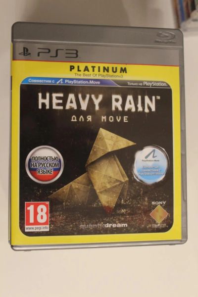Лот: 5224039. Фото: 1. Heavy Rain Для Move PS3. Игры для консолей