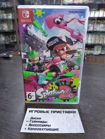 Лот: 16727640. Фото: 1. Splatoon 2. Оригинальный картридж... Игры для консолей