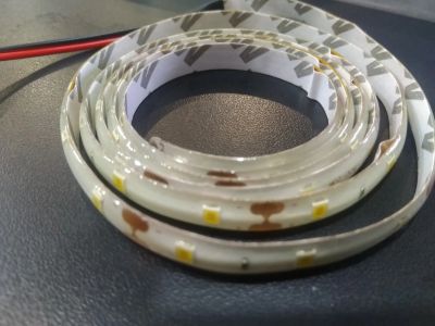 Лот: 23270915. Фото: 1. Отрезок ленты 12V Warm White... Светодиодная подсветка