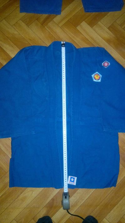Лот: 12637656. Фото: 1. Куртка для Дзюдо с поясом. Одежда для боевых искусств