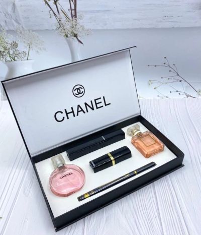 Лот: 16716151. Фото: 1. Набор chanel духи и косметика... Уход за лицом 