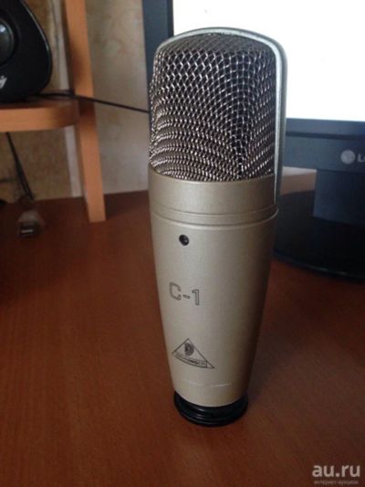 Лот: 9749079. Фото: 1. конденсаторный микрофон behringer... Студийные микрофоны, радиомикрофоны и радиосистемы