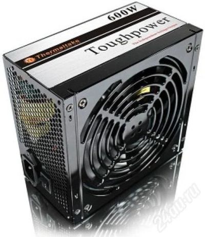 Лот: 687778. Фото: 1. БП Thermaltake ToughPower 600W... Корпуса, блоки питания