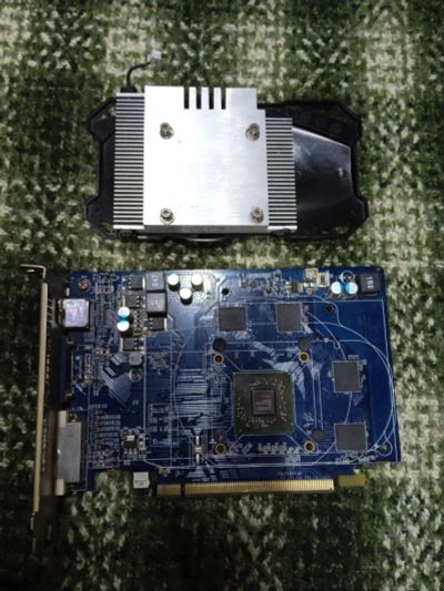 Лот: 18291323. Фото: 1. Охлаждение от HD 6670 1Gb DDR5... Видеокарты