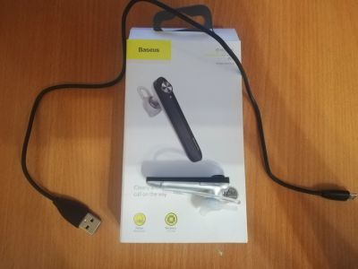 Лот: 15831366. Фото: 1. Bluetooth гарнитура BaseusA01. Красноярск