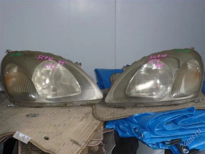 Лот: 2050086. Фото: 1. ФАРЫ TOYOTA VITZ SCP-NCP 10-13. Оптика и освещение