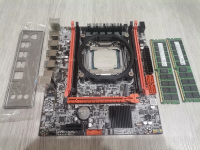 Лот: 18393871. Фото: 1. X99H, E5 2680v3 24х3300mhz,DDR4... Комплекты запчастей
