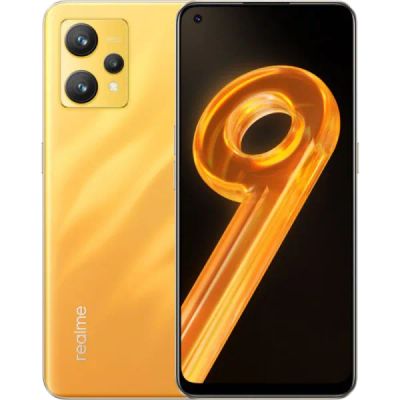 Лот: 22218647. Фото: 1. Смартфон realme 9 8/128GB Золотой... Смартфоны