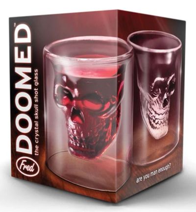 Лот: 3663537. Фото: 1. Стакан-Череп Doomed - оптом и... Сувенирные мелочи