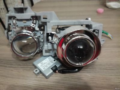 Лот: 13616455. Фото: 1. Led koito линзы от LC200. Оригинал... Оптика и освещение