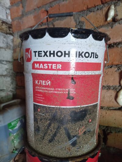 Лот: 25109724. Фото: 1. клей для рубероида Технониколь... Клеи, герметики, пена монтажная, клейкие ленты